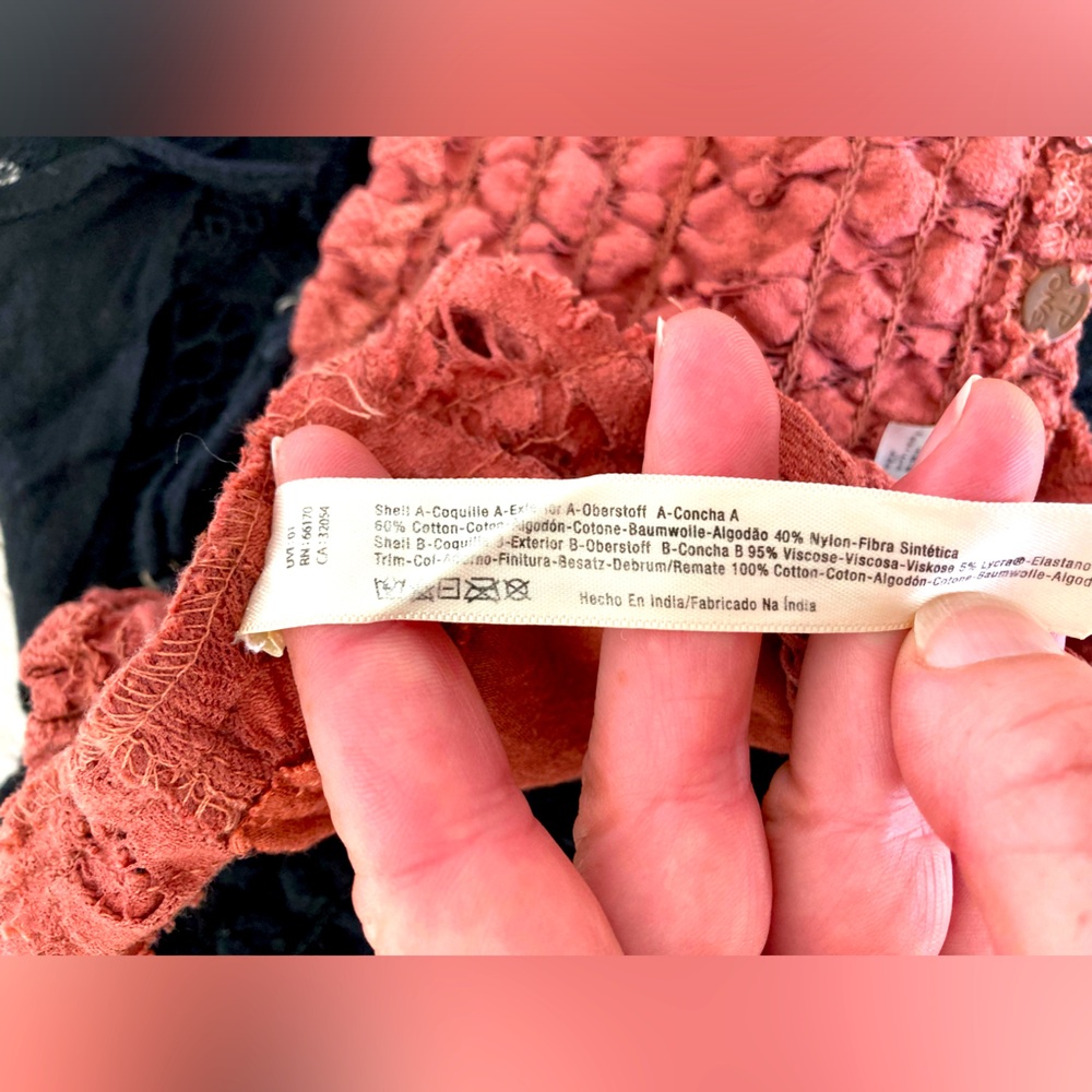 Free People Bralette Lace x2 - Picture 6 of 6